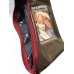 Cosmetic bag leadher - brown, cowboy