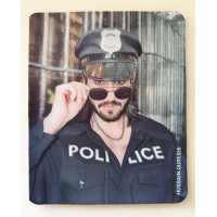 Mouse pad - policeman