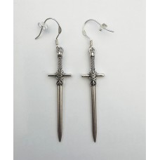 Earrings for pirate fans - sword - Ag 925 Earrings for pirate fans - sword - Ag 925